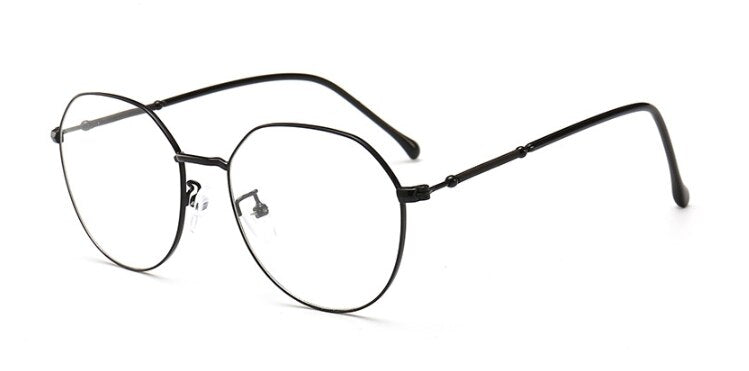 47323 Polygon Big Frame Ultralight Glasses Frames Men Women Optical Computer Glasses