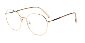 47323 Polygon Big Frame Ultralight Glasses Frames Men Women Optical Computer Glasses