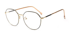 47323 Polygon Big Frame Ultralight Glasses Frames Men Women Optical Computer Glasses