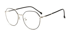 47323 Polygon Big Frame Ultralight Glasses Frames Men Women Optical Computer Glasses