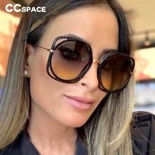 Load image into Gallery viewer, 47332 Square Hollow Sunglasses Men Women UV400 Glasses