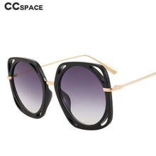 Load image into Gallery viewer, 47332 Square Hollow Sunglasses Men Women UV400 Glasses