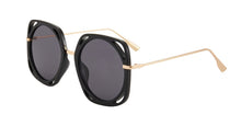 Load image into Gallery viewer, 47332 Square Hollow Sunglasses Men Women UV400 Glasses