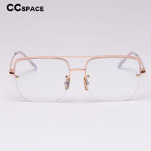 Load image into Gallery viewer, 47336 Square Half Frame Anti-blue Ultralight Glasses Frames Men Optical Computer Glasses