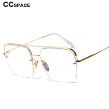 Load image into Gallery viewer, 47336 Square Half Frame Anti-blue Ultralight Glasses Frames Men Optical Computer Glasses