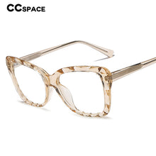 Load image into Gallery viewer, 47340 TR90 Anti-blue Cat Eye Crystal Cutting Frames Women Optical Computer Glasses