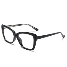 Load image into Gallery viewer, 47340 TR90 Anti-blue Cat Eye Crystal Cutting Frames Women Optical Computer Glasses
