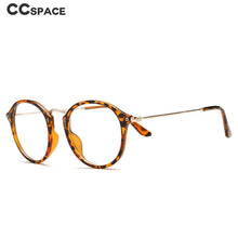 Load image into Gallery viewer, 47363 Round Retro Ultralight Glasses Frames Men Women Optical Computer Glasses