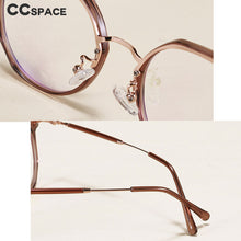 Load image into Gallery viewer, 47368 Plastic Titanium Glasses Frames Crystal Cat Eye Ultralight Men Women Optical Computer Glasses