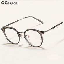 Load image into Gallery viewer, 47368 Plastic Titanium Glasses Frames Crystal Cat Eye Ultralight Men Women Optical Computer Glasses