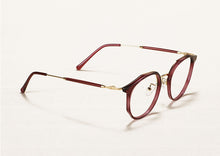 Load image into Gallery viewer, 47368 Plastic Titanium Glasses Frames Crystal Cat Eye Ultralight Men Women Optical Computer Glasses