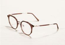 Load image into Gallery viewer, 47368 Plastic Titanium Glasses Frames Crystal Cat Eye Ultralight Men Women Optical Computer Glasses