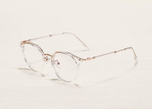 Load image into Gallery viewer, 47368 Plastic Titanium Glasses Frames Crystal Cat Eye Ultralight Men Women Optical Computer Glasses