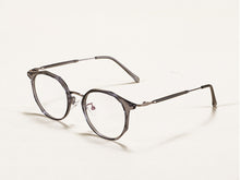 Load image into Gallery viewer, 47368 Plastic Titanium Glasses Frames Crystal Cat Eye Ultralight Men Women Optical Computer Glasses