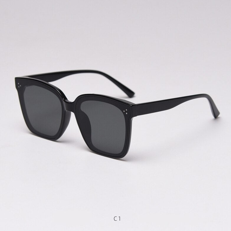 47375 Plastic Titanium Ultralight Cat Eye Mi Nail Square Sunglasses Men Women Shades UV400