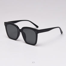 Load image into Gallery viewer, 47375 Retro Square Cat Eye Rivet Square Sunglasses Men Women Shades Uv400