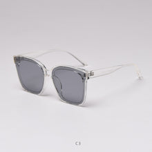 Load image into Gallery viewer, 47375 Retro Square Cat Eye Rivet Square Sunglasses Men Women Shades Uv400