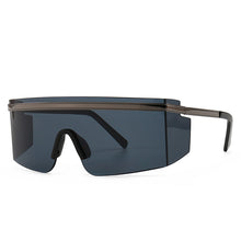 Load image into Gallery viewer, 47389 Oversized One Lens  Goggle Sunglasses Men Women Shades UV400 Vintage Glasses