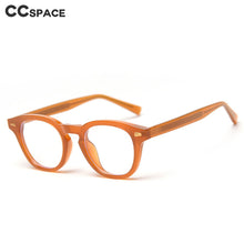 Load image into Gallery viewer, 47390 Retro Cat Eye Built-In Metal Legs Ultralight Glasses Frames Men Women Optical Computer Glasses