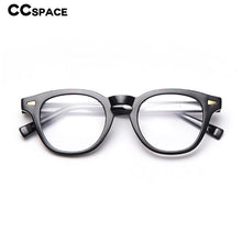 Load image into Gallery viewer, 47390 Retro Cat Eye Built-In Metal Legs Ultralight Glasses Frames Men Women Optical Computer Glasses
