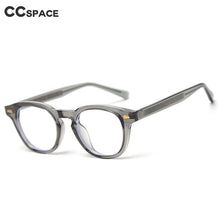 Load image into Gallery viewer, 47390 Retro Cat Eye Built-In Metal Legs Ultralight Glasses Frames Men Women Optical Computer Glasses