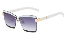 Load image into Gallery viewer, 47391 Square  Rimless Sunglasses Men Women Shades Uv400 Vintage Glasses