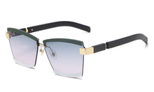 Load image into Gallery viewer, 47391 Square  Rimless Sunglasses Men Women Shades Uv400 Vintage Glasses