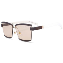 Load image into Gallery viewer, 47391 Square Rimless  Sunglasses Brand Designer Men Women Shades Uv400 Vintage Glasses