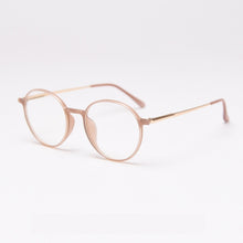 Load image into Gallery viewer, 47394 Round Retro Plastic Titanium Glasses Frames Ultralight Simple Men Women Optical Computer Glasses