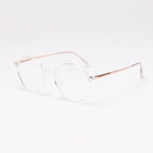 Load image into Gallery viewer, 47394 Round Retro Plastic Titanium Glasses Frames Ultralight Simple Men Women Optical Computer Glasses