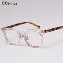 Load image into Gallery viewer, 47398 Square Plastic Titanium Glasses Frames Built-in Metal Legs Ultralight Men Women Optical Computer Glasses
