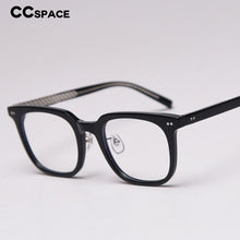 Load image into Gallery viewer, 47398 Square Plastic Titanium Glasses Frames Built-in Metal Legs Ultralight Men Women Optical Computer Glasses