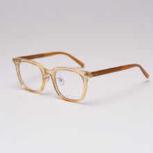 Load image into Gallery viewer, 47398 Square Plastic Titanium Glasses Frames Built-in Metal Legs Ultralight Men Women Optical Computer Glasses