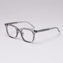 Load image into Gallery viewer, 47398 Square Plastic Titanium Glasses Frames Built-in Metal Legs Ultralight Men Women Optical Computer Glasses