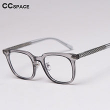 Load image into Gallery viewer, 47398 Square Plastic Titanium Glasses Frames Built-in Metal Legs Ultralight Men Women Optical Computer Glasses