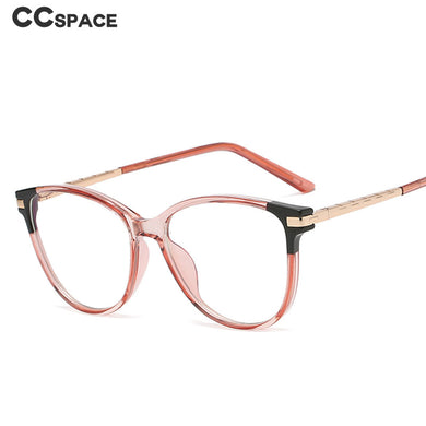 47423 TR90 Gamba a Molla Anti Luce Blu Trasparente Montature per occhiali Splice Glasses Occhiali da vista per computer da donna 