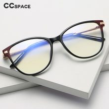 Carica l&#39;immagine nel visualizzatore di Gallery, 47423 TR90 Gamba a Molla Anti Luce Blu Trasparente Montature per occhiali Splice Glasses Occhiali da vista per computer da donna 