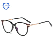 Carica l&#39;immagine nel visualizzatore di Gallery, 47423 TR90 Gamba a Molla Anti Luce Blu Trasparente Montature per occhiali Splice Glasses Occhiali da vista per computer da donna 