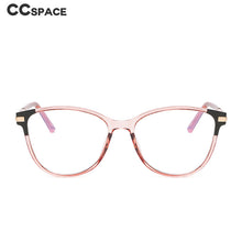 Carica l&#39;immagine nel visualizzatore di Gallery, 47423 TR90 Gamba a Molla Anti Luce Blu Trasparente Montature per occhiali Splice Glasses Occhiali da vista per computer da donna 