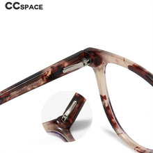 Carica l&#39;immagine nel visualizzatore di Gallery, 47436 Cat Eye Donna Montature per occhiali anti luce blu Spring Leg Uomo Occhiali da vista per computer TR90 
