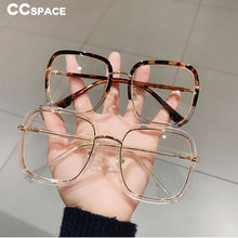Load image into Gallery viewer, 47455 Vintage Big Size Glasses Frames Square Men Women Computer Eyeglasses
