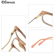 Load image into Gallery viewer, 47465 Tr90 Cat Eye Anti Blue Light Women Optical Glasses Frames Stripe Leg Computer Eyeglasses