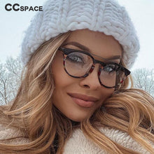 Load image into Gallery viewer, 47493 Round Retro Acetate Frames Stripe Splicing Men Women Computer Glasses