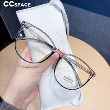 Load image into Gallery viewer, 47497 Round Big Size Anti Blue Light Glasses Frames Men Women Computer Eyeglasses