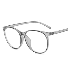 Load image into Gallery viewer, 47497 Round Big Size Anti Blue Light Glasses Frames Men Women Computer Eyeglasses