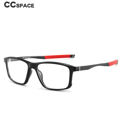47547 Square Anti Blue Light Sport Glasses Frames Aluminum Magnesium Leg Men Women TR90 Computer Eyeglasses