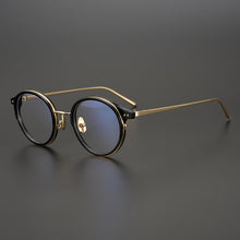 Load image into Gallery viewer, 47569 Vintage Round  Pure Titanium Optical Glasses Frames Men Women Computer Eyeglasses