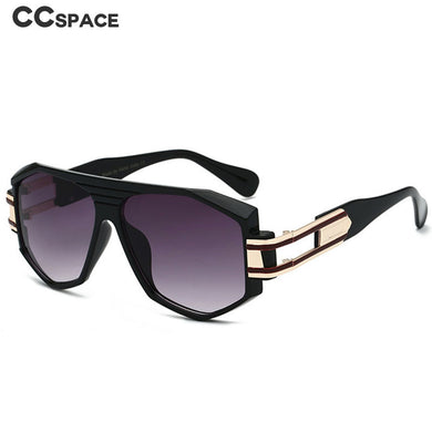 47624 Big Frame Retro Sunglasses Men Women Square Shades UV400 Vintage Glasses