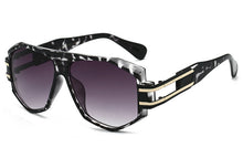 Load image into Gallery viewer, 47624 Big Frame Retro Sunglasses Men Women Square Shades UV400 Vintage Glasses