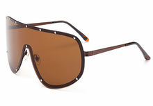 Load image into Gallery viewer, 47860 Polarized Men Women Oversize Sunglasses Goggle Shades UV400 One Piece Lens Vintage Glasses